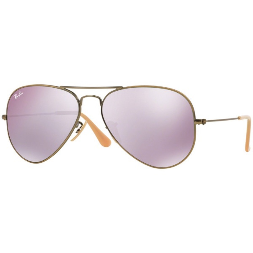 Ray-Ban RB3025 Aviator Large Metal Sunglasses